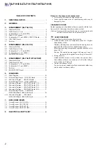 Preview for 2 page of Sony SA-TSLF1H Service Manual