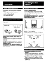 Preview for 7 page of Sony SA-VA1 Operating Instructions Manual