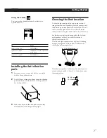 Preview for 7 page of Sony SA-VA10 Operating Instructions Manual