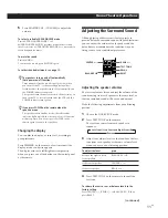 Preview for 11 page of Sony SA-VA10 Operating Instructions Manual