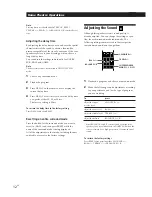 Preview for 12 page of Sony SA-VA10 Operating Instructions Manual