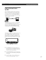 Preview for 13 page of Sony SA-VA10 Operating Instructions Manual