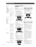 Preview for 46 page of Sony SA-VA10 Operating Instructions Manual