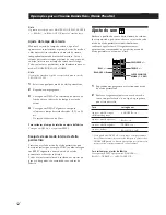 Preview for 58 page of Sony SA-VA10 Operating Instructions Manual