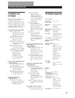 Preview for 90 page of Sony SA-VA10 Operating Instructions Manual