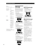 Preview for 91 page of Sony SA-VA10 Operating Instructions Manual