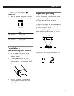 Preview for 98 page of Sony SA-VA10 Operating Instructions Manual