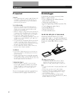 Предварительный просмотр 113 страницы Sony SA-VA10 Operating Instructions Manual