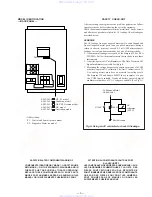 Предварительный просмотр 3 страницы Sony SA-VA10 Service Manual