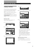 Preview for 41 page of Sony SA-VA100 Operating Instructions Manual