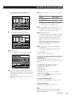 Preview for 51 page of Sony SA-VA100 Operating Instructions Manual