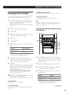 Preview for 53 page of Sony SA-VA100 Operating Instructions Manual