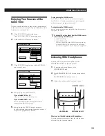 Preview for 59 page of Sony SA-VA100 Operating Instructions Manual