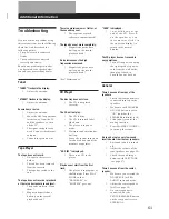 Preview for 61 page of Sony SA-VA100 Operating Instructions Manual