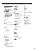 Preview for 63 page of Sony SA-VA100 Operating Instructions Manual