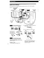 Preview for 8 page of Sony SA-VA15 Operating Instructions Manual