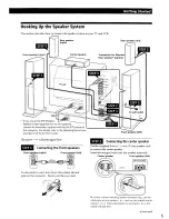 Предварительный просмотр 5 страницы Sony SA-VA500 Operating Instructions Manual