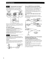 Preview for 6 page of Sony SA-VA500 Operating Instructions Manual