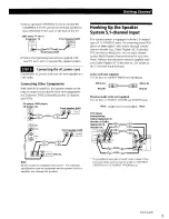 Preview for 7 page of Sony SA-VA500 Operating Instructions Manual