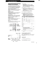 Предварительный просмотр 11 страницы Sony SA-VA55 Operating Instructions Manual