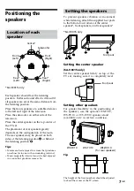 Предварительный просмотр 7 страницы Sony SA-VE312 Operating Instructions Manual