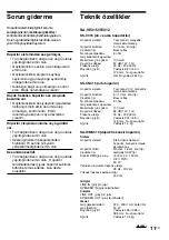 Предварительный просмотр 47 страницы Sony SA-VE312 Operating Instructions Manual