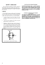 Предварительный просмотр 2 страницы Sony SA-VE312 Service Manual