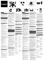 Предварительный просмотр 2 страницы Sony SA-VE356T (Spanish) Instrucciones De Operación