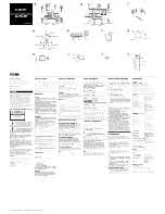 Sony SA-VE367T Marketing Manual preview