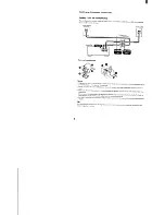 Preview for 6 page of Sony SA-VE502 Operating Instructions Manual