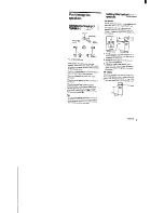 Preview for 7 page of Sony SA-VE502 Operating Instructions Manual