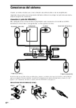 Предварительный просмотр 16 страницы Sony SA-VE812ED Operating Instructions Manual