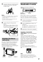 Предварительный просмотр 21 страницы Sony SA-VE812ED Operating Instructions Manual