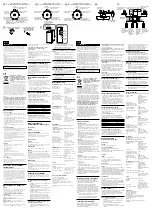 Предварительный просмотр 2 страницы Sony SA-VS150H Instruction & Operation Manual