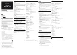 Preview for 1 page of Sony SA-VS310 Operating Instructions