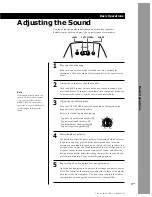 Preview for 10 page of Sony SA-W10 Operating Instructions Manual