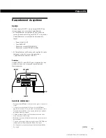 Preview for 16 page of Sony SA-W10 Operating Instructions Manual