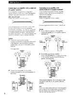 Preview for 6 page of Sony SA-W303 Operating Instructions Manual