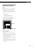 Preview for 15 page of Sony SA-W305 Operating Instructions Manual