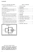 Preview for 2 page of Sony SA-WA10R - Wireless Speaker System Component Service Manual