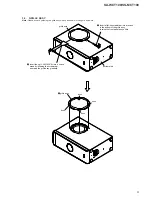 Предварительный просмотр 9 страницы Sony SA-WCT100 Service Manual