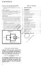 Preview for 2 page of Sony SA-WCT290 Service Manual