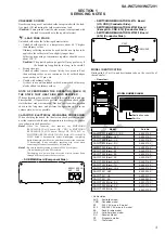 Preview for 3 page of Sony SA-WCT290 Service Manual