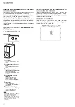 Preview for 4 page of Sony SA-WCT800 Service Manual