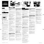 Preview for 1 page of Sony SA-WD100 User Manual