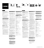 Preview for 2 page of Sony SA WM500 - 150 Watt Active Subwoofer Owner'S Record