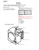 Preview for 4 page of Sony SA-WM500 Service Manual