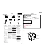 Preview for 3 page of Sony SA-WMS367 Service Manual