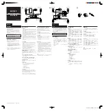 Preview for 1 page of Sony SA-WMS525 Instruction Manual