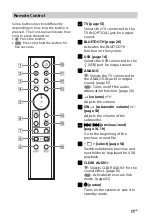 Предварительный просмотр 11 страницы Sony SA-WMT300 Operating Instructions Manual